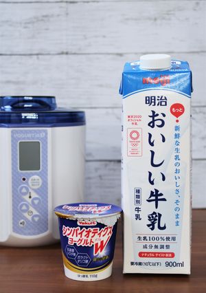 「シンバイオティクスW」でヨーグルト-レシピのメイン写真