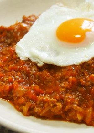 瞬時に！ミートソースからカレー風に！-レシピのメイン写真