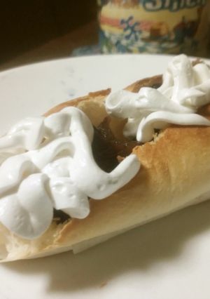 ゆめちから小麦米粉であずき・ホイップ菓子-レシピのメイン写真