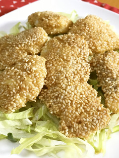 美人レシピ・タラのごま風味焼き-レシピのメイン写真
