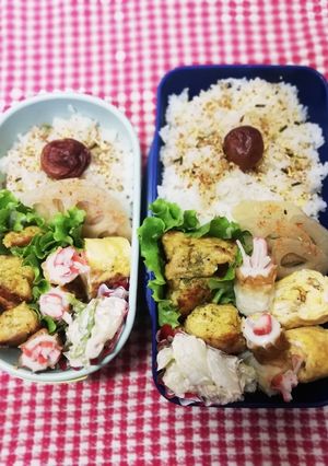 パパママ弁当♡鶏胸カレー粉焼き10/28-レシピのメイン写真