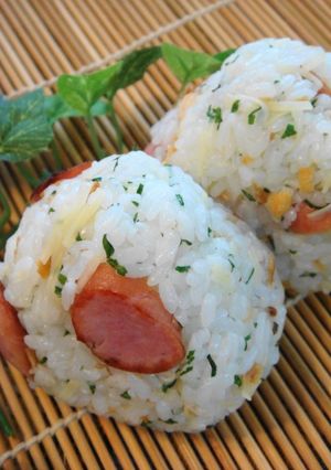 ■ウインナーとチーズのおにぎり■-レシピのメイン写真
