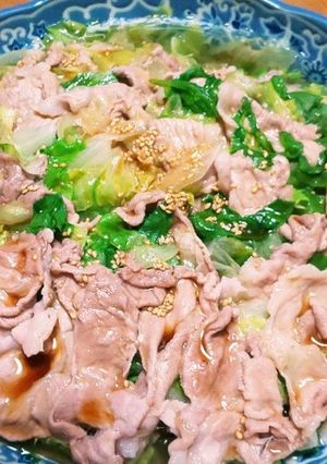 レタスと豚肉のミルフィーユ風-レシピのメイン写真