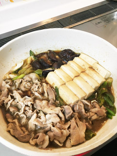 豚しゃぶ肉で☆簡単肉豆腐-レシピのメイン写真