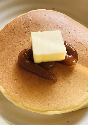 パンケーキ●バター&きなこ-レシピのメイン写真