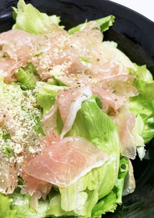 レタスと生ハムだけ☆生ハムサラダ-レシピのメイン写真