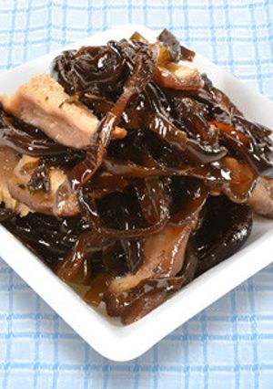 ☆きくらげ昆布と椎茸の和え物☆-レシピのメイン写真
