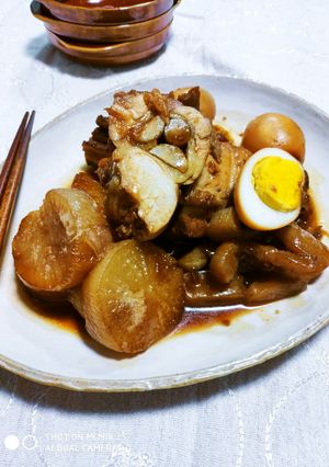 鶏ごぼう-レシピのメイン写真