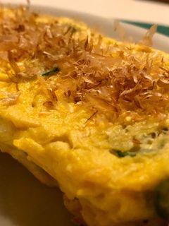 おくらのふわふわ卵焼き-レシピのメイン写真
