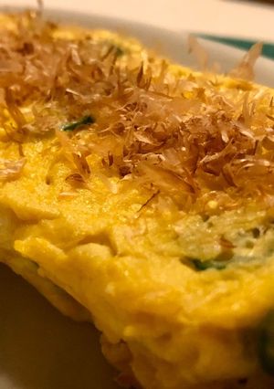 おくらのふわふわ卵焼き-レシピのメイン写真