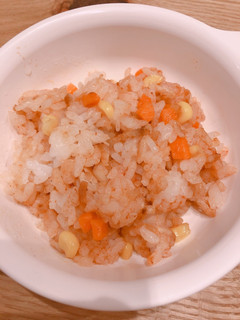 簡単チキンライス 離乳食-レシピのメイン写真