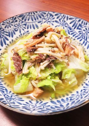 ☺レンジで簡単♪白菜と鯖缶のとろとろ煮☺-レシピのメイン写真