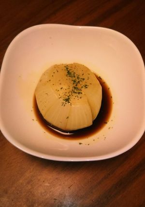 血液サラサラ玉ねぎレンジ蒸しポン酢仕立て-レシピのメイン写真