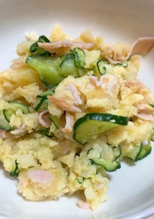レンジで簡単！ポテトサラダ-レシピのメイン写真