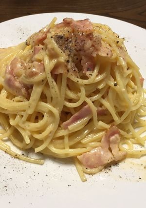 簡単すぎる！！カルボナーラ-レシピのメイン写真