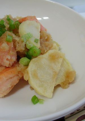 鮭とじゃがいものポン酢おろし和え-レシピのメイン写真