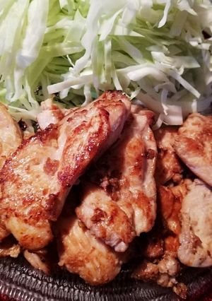 鶏胸肉の生姜焼き-レシピのメイン写真