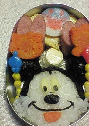 キャラ弁☆ミッキーマウス-レシピのメイン写真