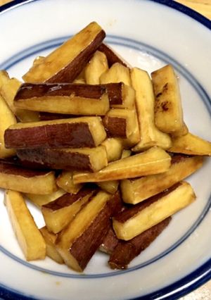 お弁当に♪さつまいもの甘辛スティック-レシピのメイン写真