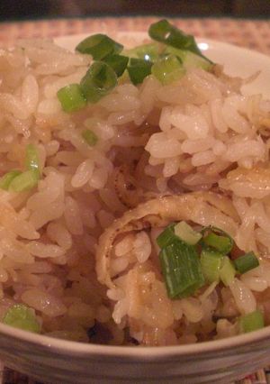 ベビーホタテの炊き込みご飯☆バター風味-レシピのメイン写真