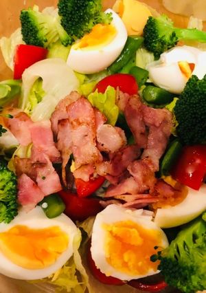 食べ応え満天のヘルシーサラダ-レシピのメイン写真