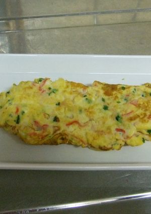 ねぎとかにかまの玉子焼き-レシピのメイン写真