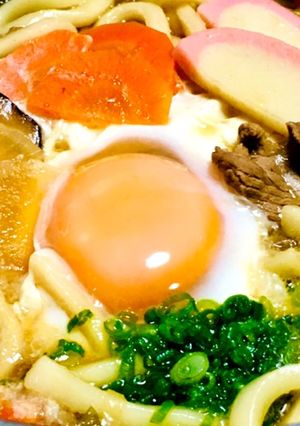 ホッコリ温まる♪鍋焼きうどん-レシピのメイン写真