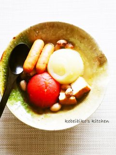 丸ごと玉ねぎとトマトの和風ポトフ-レシピのメイン写真