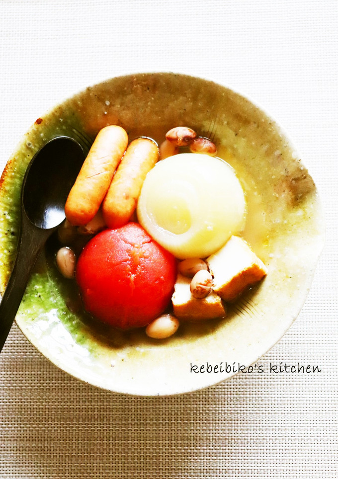 丸ごと玉ねぎとトマトの和風ポトフ-レシピのメイン写真
