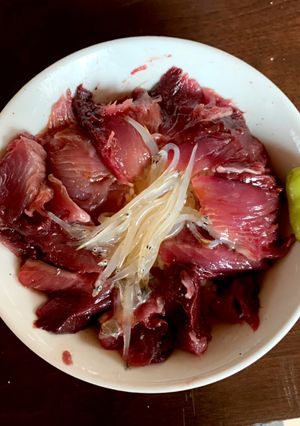 カツオとシラウオ-レシピのメイン写真