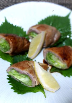 豚肉のレタスロール♪-レシピのメイン写真