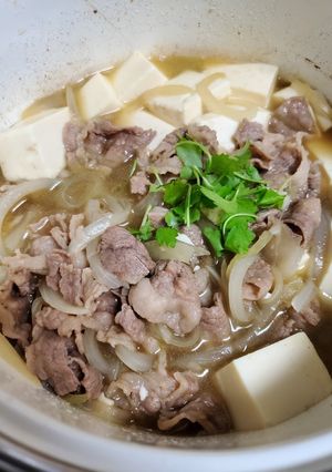 いつもと違う肉豆腐-レシピのメイン写真