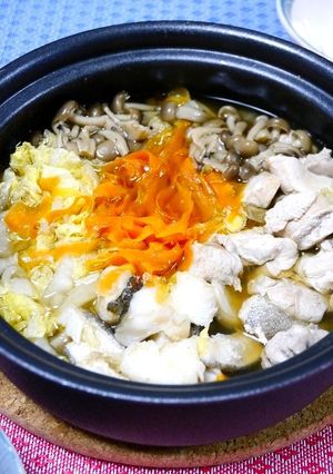 簡単！あんこうと鱈鍋-レシピのメイン写真