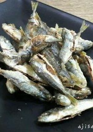 パリサク旨～♪カルシウム満点◎鯵の素揚げ-レシピのメイン写真