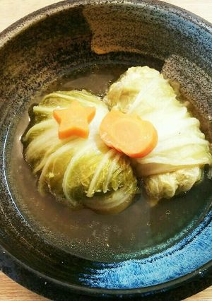ロール白菜 合挽き肉 コンソメ-レシピのメイン写真