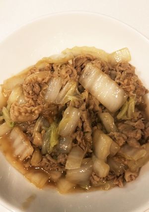 白菜と豚バラ肉のトロトロ餡掛け炒め-レシピのメイン写真