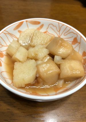 長芋とお麩のあっさり煮-レシピのメイン写真