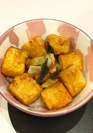 20分以内で完成☆揚げ出し豆腐の甘辛丼-レシピのメイン写真
