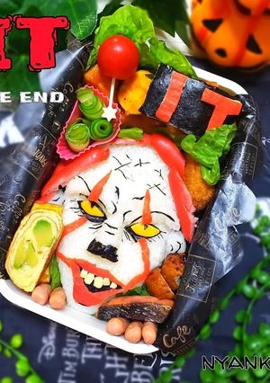 イット★ペニーワイズキャラ弁-レシピのメイン写真