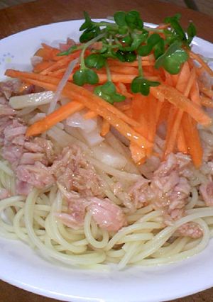 簡単すぎるし美味しすぎる！！サラダスパ☆-レシピのメイン写真