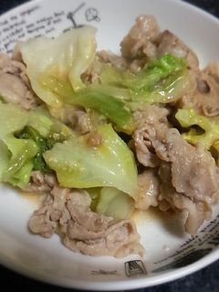 簡単はやっうまっ!豚肉とキャベツ味噌炒め-レシピのメイン写真