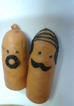 ❤キャラ弁❤社長ういんなぁ～❤-レシピのメイン写真