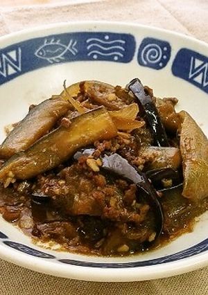 麻婆茄子（透析食）-レシピのメイン写真