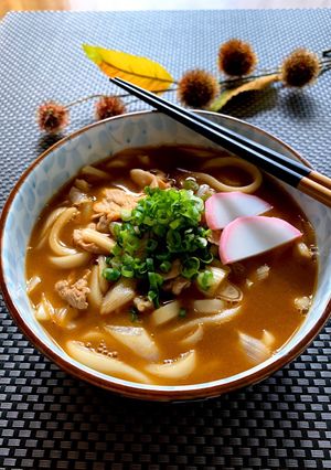 市販のルーで★時短・簡単カレーうどん-レシピのメイン写真