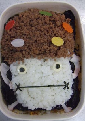 キャラ弁☆ドコモダケ♬-レシピのメイン写真