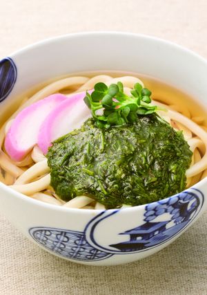 絶品、あかもくうどん-レシピのメイン写真