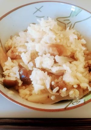 簡単炊き込みご飯~鶏~-レシピのメイン写真