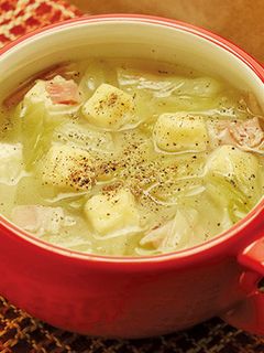 とろとろキャベツとチーズのスープ-レシピのメイン写真