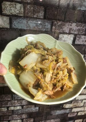 白菜大量消費!白菜焼きサバのクタクタ煮-レシピのメイン写真