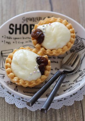 ラムレーズン入りホワイトチョコムース-レシピのメイン写真